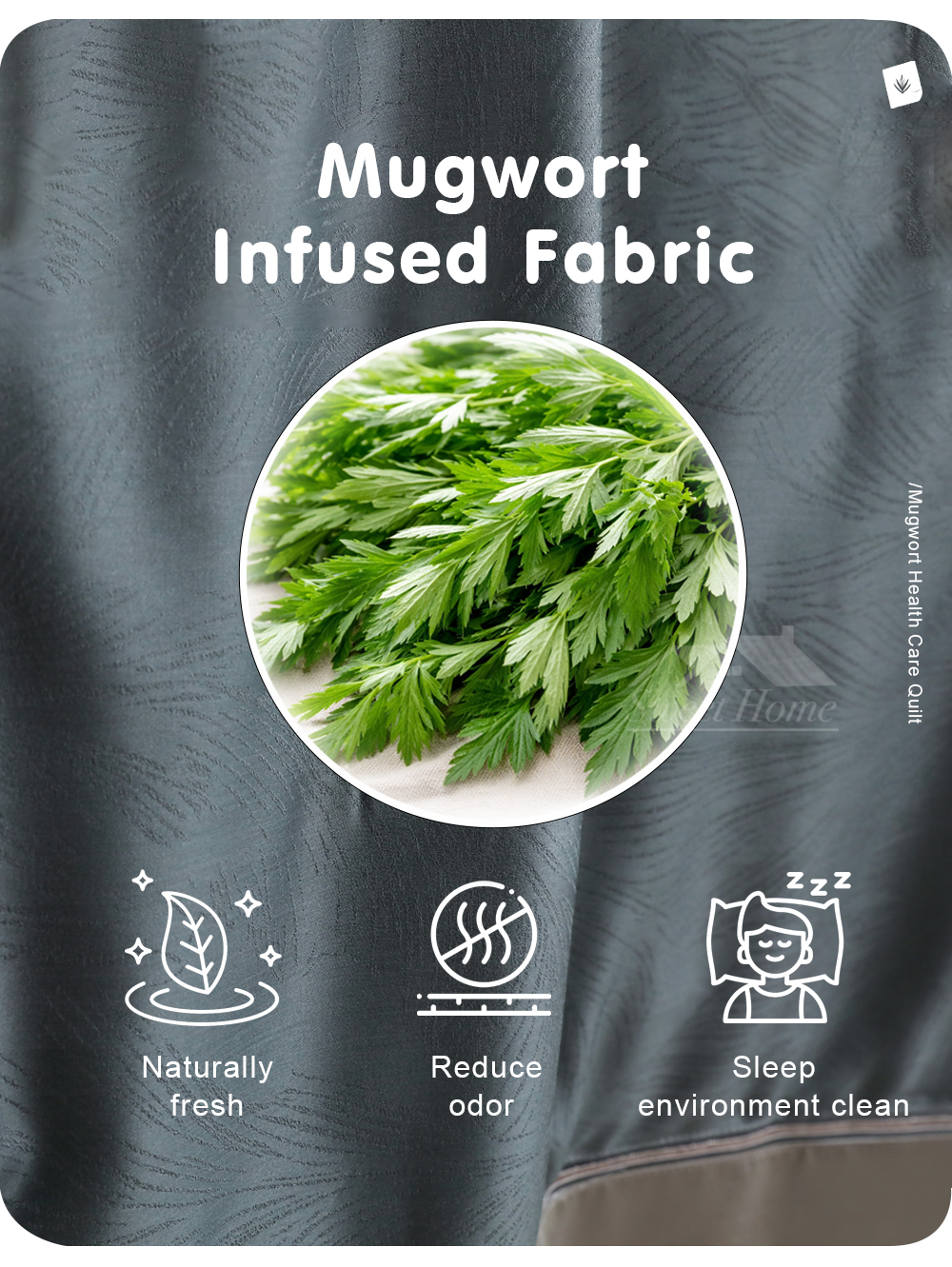 Mugwort Cooling Comfort Quilt-3